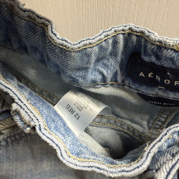 High Rise Wide Leg Aeropostale Women’s 12R Denim - Picture 3 of 3